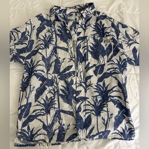 Zara kids linen button up